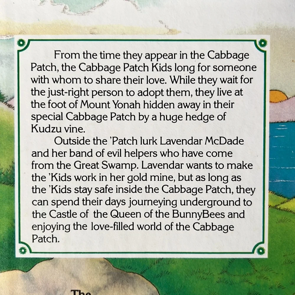 Cabbage Patch Kids Vintage 1984 Book - The Big Bicycle Race - Picture 3 of 6